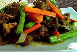 Chicken pieces are coated with turmeric powder and salt at its most basic and deep fried until golden brown. Resepi Daging Goreng Kunyit Dengan Kacang Panjang Pasti Sedap