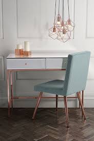 Stiletto Toughened White Glass And Rose Gold Console Table Rose Gold Room Decor Rose Gold Bedroom Gold Living Room