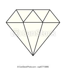 Diamond symbol black and white. Luxury Diamond Symbol In Black And White Luxury Diamond Symbol Vector Illustration Graphic Design Canstock
