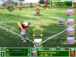 Backyard baseball is a series of baseball video games for children which was developed by humongous entertainment and published by atari. Download Backyard Baseball 2003 Windows My Abandonware