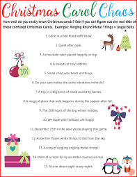 Want To Host The Best Christmas Party Ever Use These Tips To Make Your Christmas Part Christmas Carol Game Printable Christmas Games Fun Christmas Party Games