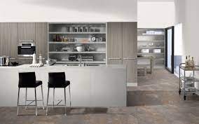 Get great deals on gray metal cabinets. Grey Elm Textured Kitchen Design Trends Contemporary Kitchen Kitchen Design