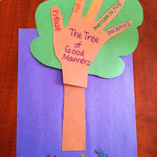 The Good Manners Tree After It Has Been Watered With Good Values And Manners It Grows Manners Preschool Manners Activities Manners For Kids