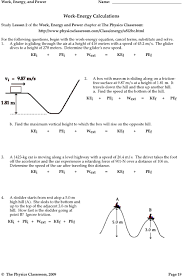 Worksheet revising the equations and calcuations for the edexcel igcse energy topic. Work Energy Bar Charts Pdf Free Download