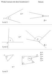 Mathefritz zeigt dir wie es geht im lernvideo und mit dem arbeitsblatt kannst du üben. Mathematik Arbeitsmaterialien Winkel Messen Und Zeichnen 4teachers De