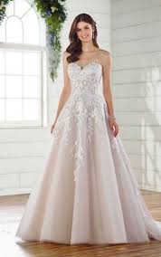 Garden Inspired Strapless A Line Wedding Gown Essense Of Australia Wedding Dresses A Line Wedding Dress Wedding Dresses