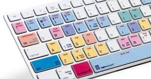 Retro gaming beleuchtet tastatur bunte einstellbare led usb keyboard beleuchtung. Logickeyboard Apple Tastatur Mit Aufgedruckten Tastaturkurzeln Mac Life
