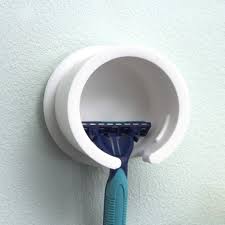 Mog Wall Shaver Holder Ippinka Razor Holder Shower Razor Holder Tiny Bathroom Storage