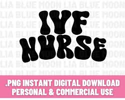 IVF Nurse Png Fertility Registered Nurse SVG IUI Nurse 