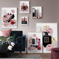 💗i'm so excited to share another round of dollar tree diys. Fashion Book Perfume Flower Paris Lipstick Wall Art Canvas Painting Posters And Prints Decoration Pictures For Living Room Decor Buy At The Price Of 3 33 In Aliexpress Com Imall Com