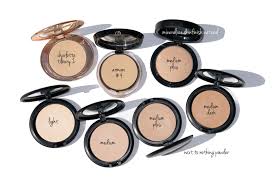 mac next to nothing face colour and pressed powder the