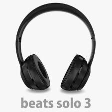 Apple Beats Solo3 Wireless On Ear Headphones Black 3d Model Ad Wireless Apple Beats Black Black Headphones Headphones In Ear Headphones