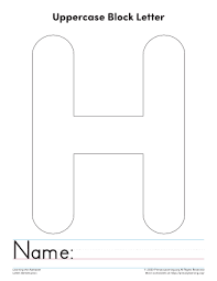 This free printable letter h book is a fun way for kids to practice letter recognition, review concepts of print, and identify sight words. Free Letter H Worksheets Printables Primarylearning Org