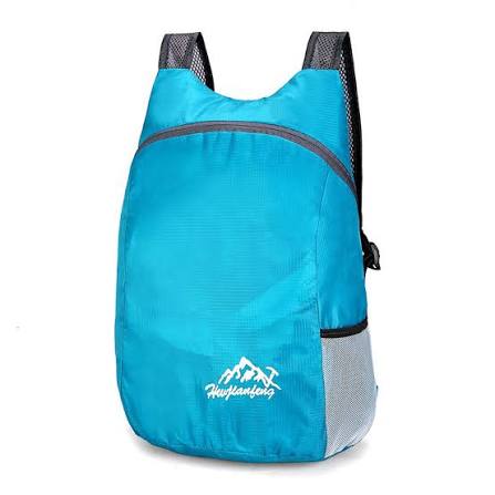 Foldable backpacks