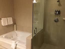 Measuring 59 by 59 by 86.7 in size, this modern steam shower and tub comes with up to 6 massage jets, a computerized control panel, and a temperature sensor designed. Jacuzzi Tub Shower Picture Of Paramount Hotel Portland Tripadvisor