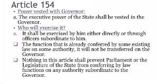 The compromise was that, just as the constitution and federal laws would be the supreme law of the land, there would definitely be a supreme court—so a court created by the. Insights Into Editorial Maximum Governor On Governor S Role Insightsias
