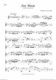 Аве мария ave maria in b flat major d839. Ave Maria Clarinet Sheet Music Sheet Music Flute Sheet Music