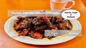 Coba konsumsi daging ayam yang direbus atau dikukus. Ayam Kecap Tanpa Minyak Resep Sehat Legit Mantapss Youtube