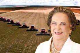 The 'queen of agriculture' in Brazil has accumulated a fortune of R$7  billion from soybeans and its own logistics, but lives without ostentation  in Rondonópolis