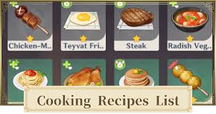 Genshin impact players can cook 16 recipes for free primogems and other minor loot in this fish grilling special event. Check Out This Genshin Impact Recipe Locations Find A List Of All Cooking Recipes Recipe Locations Recipes By Category Food Bo Food Cooking Recipes Recipes