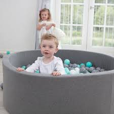 Misioo Piscine A Balles Ronde Taille Xl Diametre 115x40 Cm La Cigogne Futee
