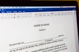 Concediul de odihna este dreptul salariatului si se poate acorda conform prevederilor regulamentului intern. Cum Sa Scrii O Cerere De Demisie Daca Vrei Sa Ti Parasesti Jobul Cumsa Ro