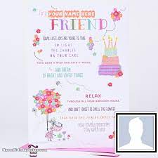 How easy is it to go to a shop and look at a few cards then style and design your card. Birthday Cards For Best Friend With Name