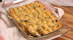 Spoon the remaining pizza sauce over the pierogies. Tater Tot Casserole Recipe Ep 1329 Youtube