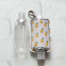 Preppy Pineapple Hand Sanitizer Essential Oil Travel Case Preppy Pineapple Hand Sanitizer Purses