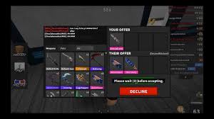 Mm2 new hack roblox pc robux value list mm2 updates youtube. These Are The Best Trade Ever Roblox Mm2 Trading Montage 12 Youtube