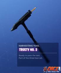 Part of the john wick (11) set. Fortnite Battle Royale Trusty No 2 Orcz Com The Video Games Wiki