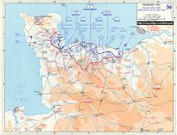 British troops captured frosinone, italy. Cartes De La Bataille De Normandie 1944 D Day Overlord