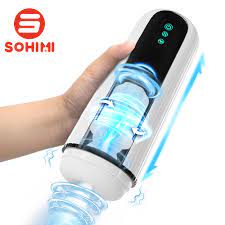 Sohimi – masturbateur automatique pour homme, jouets sexuels, masturbateur  et vibration, avec vibrateur de balle, vraie chatte, Machine à pipe