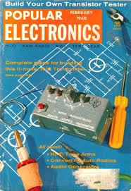 As technology advances, more and more consumer electronics become available to the general public. Computers Yesterday And Today February 1960 Popular Electronics Rf Cafe
