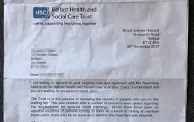 Leaked Nhs Memo Reveals The Treatment That Sparked Neurology Probe The Irish News