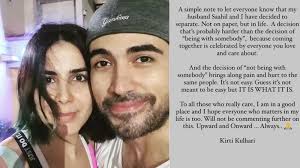 She appears in bollywood films. Pink Actress Kirti Kulhari Announces Separation From Husband Saahil Sehgal Hindi Movie News Bollywood Times Of India