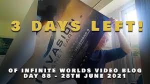 'percent of year' shows the percentage the year is complete at midnight (start of the day). 3 Day Left Of Infinite Worlds Video Blog Day 88 28th June 2021 Youtube