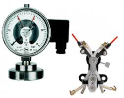 Contact options for manometers - Pressure gauges and pressure switches for  different media from Kobold