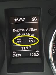 Maybe you would like to learn more about one of these? Frage Zur Restreichweitenanzeige Adblue