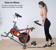 Vigbody Exercise Bike Indoor Cycling Bicycle Stationary Bikes In 2020 Biking Workout Indoor Bike Workouts Indoor Bike