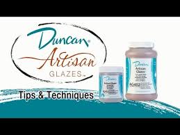 Duncan Artisan Glazes Tips And Techniques Youtube