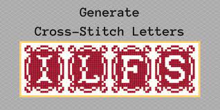 Collection by tracy richardson • last updated 1 day ago. 4 Online Cross Stitch Letter Generator Websites Free