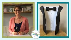 How to make birthday cards card tutorial card making tutorials card tags stampin up cards homemade cards card making ideas easy cards for friends. How To Make A Tuxedo Card Or Man S Suit Card Youtube