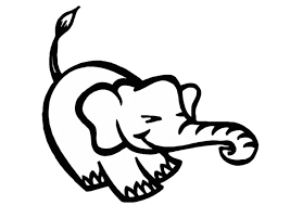These elephant coloring pages are loads of fun for kids, and will help them learn fine motor skills essential for writing. Coloring Page Elephant Free Printable Coloring Pages Img 9318