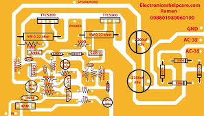 In this post i make a 500 watt stereo amplifier board using 2sc5200 & 2sa1943 transistor. How To Make An Amplifier Using Transistor Ttc5200 We Can See An Amplifier Using Transistor Only Ttc5200 Only Npn Tran Audio Amplifier Amplifier Diy Amplifier