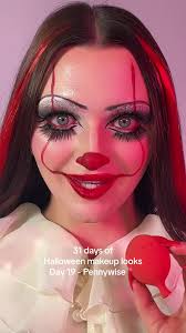 Replying to @Malika day 19/31 🎈Pennywise 🤡 #pennywisemakeup  #pennywisetheclown #pennywisemakeuplook #pennywiseit #itpennywise  #clownmakeup #clownmakeuplook #31daysofhalloweenmakeup