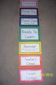 Mrs Egley S Kindergarten My Diy Behavior Clip Chart Behavior Clip Charts Behavior Chart Preschool Clip Chart