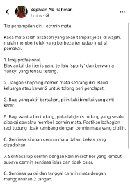 Sun, rag, dust, mirror, glasses, mirrors, features, spectacles, dishwasher. Sophian Ab Rahman On Twitter Tip Penampilan Diri Cermin Mata Imej Profesional Elak Ambil Jenis Yang Sporty Dan Berwarna Funky Bagi Wanita Bertudung Pastikan Bahagian Tepi Tudung Tidak Kembang Dengan Cermin