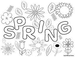 Spring coloring pages let kids color vegetables before a trip to the spring farmer's market, or celebrate the opening of the first flowers with easy, free coloring sheets! Spring Color Sheet By Making The Basics Fun Teachers Pay Teachers