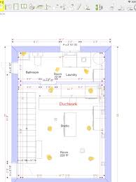 Spacing from the first row of lights to the wall is half this distance. The Ultimate Guide For Unfinished Basement Lighting Semigloss Design